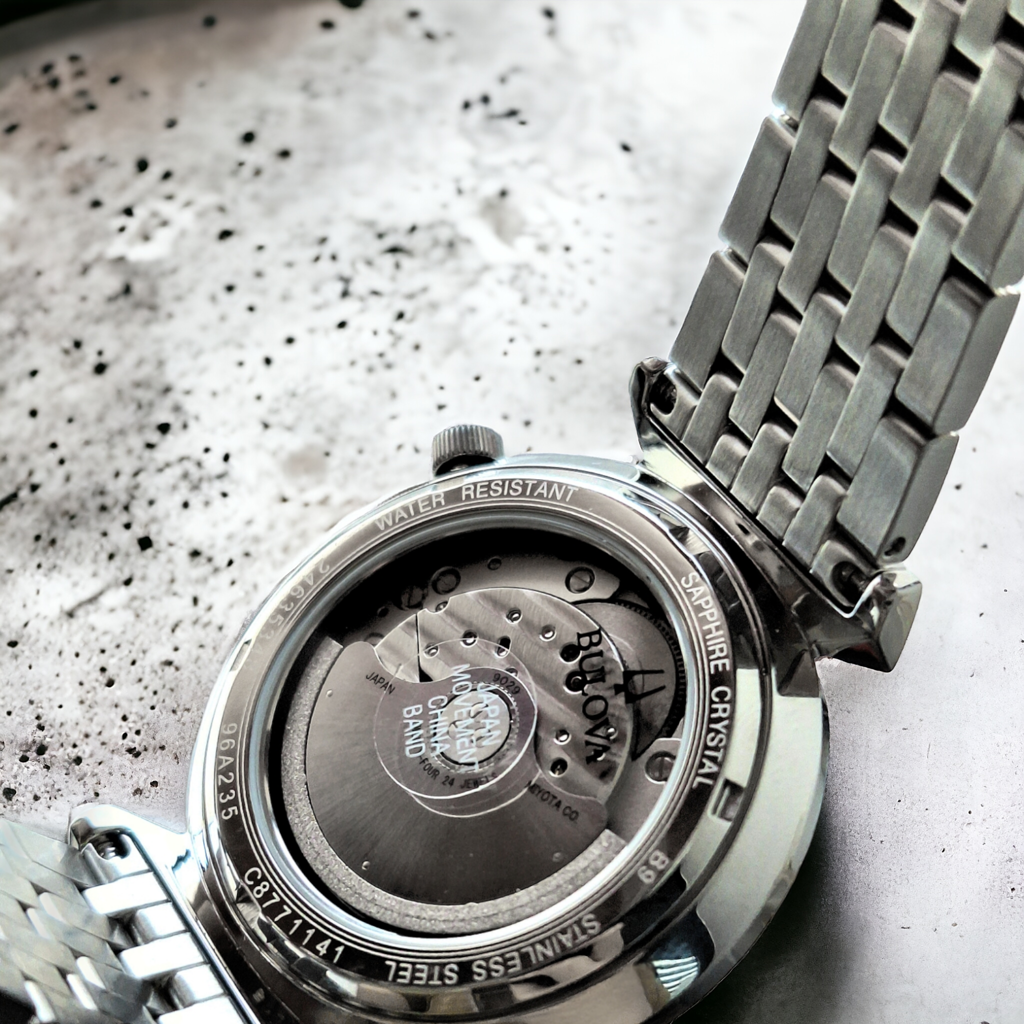 Bulova Classic Sutton Detalle esfera